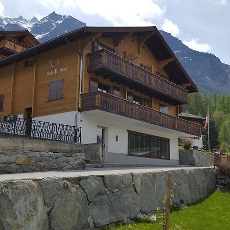 Chalet Hirsch Grächen Eksteriør bilde